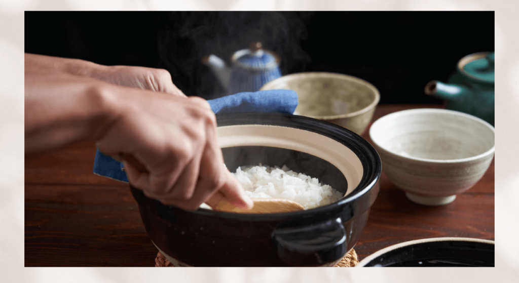 炊飯鍋を愛用